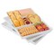 3 Pck Avant White Plastic Divided Serving Trays (Set of 3) 15” x 10” | Large Reusable 3-Section Party Platters | Serve Appetizers, Fruit, Veggies, & Desserts | BPA-Free & Made in USA